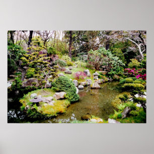 Póster Jardim japonês