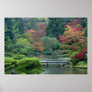 Póster Jardim Japonês no Washington Park