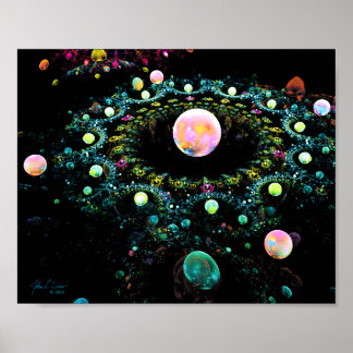 Poster Jardim Místico (10x8)