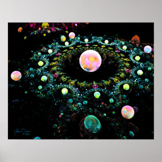 Poster Jardim Místico (20x16)