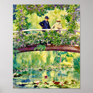 Poster Jardim Monet Giverny 1922