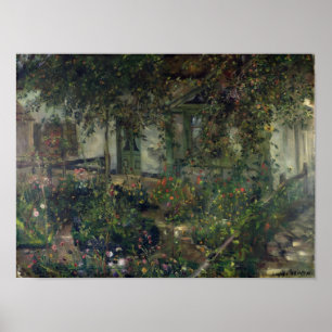 Póster Jardim na flor, 1904