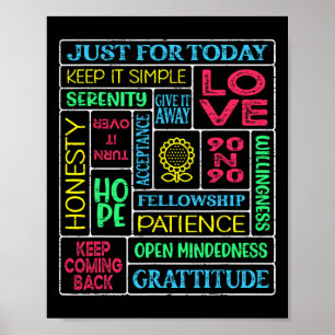 Poster Jardim Narcóticos Anônimos Espirituais