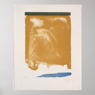 Poster Jardim Persa - 1966 - Helen Frankenthaler