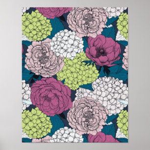 Poster Jardim primavera