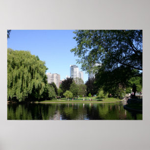 Poster Jardim público de Boston