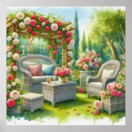 Poster Jardim Retiro Paisagem 7
