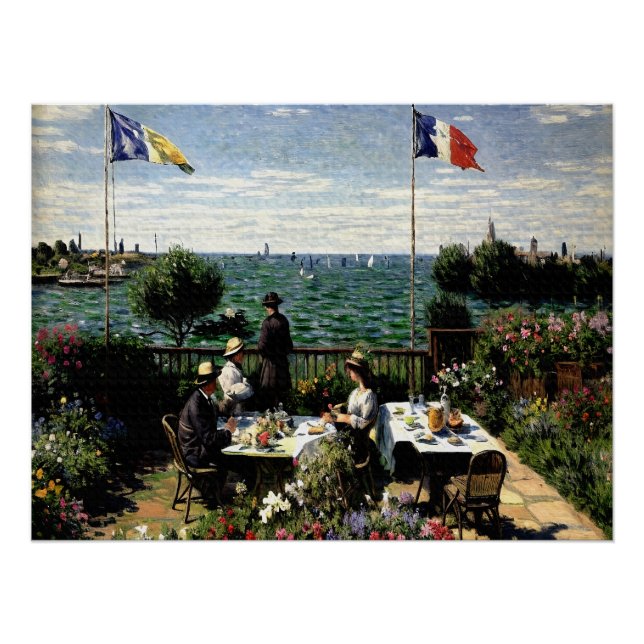 Póster Jardim Sainte-Adresse (Frente)