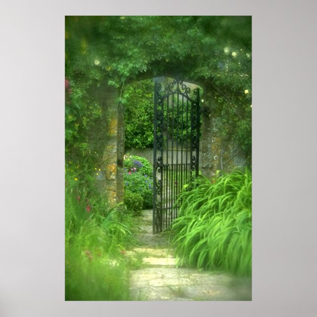 Poster Jardim Secreto (Frente)