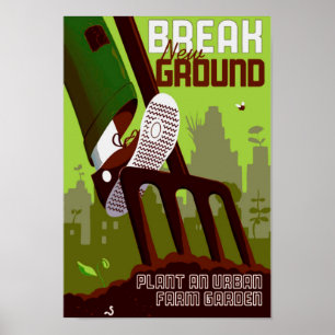 Poster Jardim Urbano