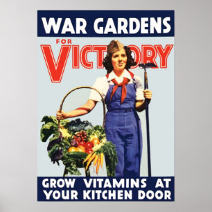 Póster Jardim vitorioso
