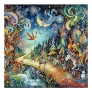 Póster Jardim Wimsical