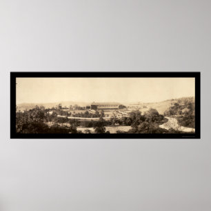 Póster Jardim zoológico na foto 1905 do PA de Pittsburgh