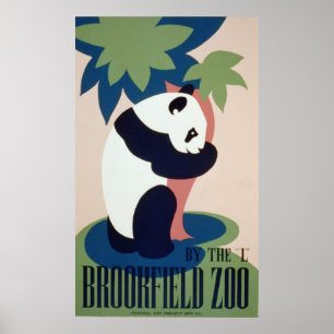 Poster Jardim zoológico Panad de Brookfield