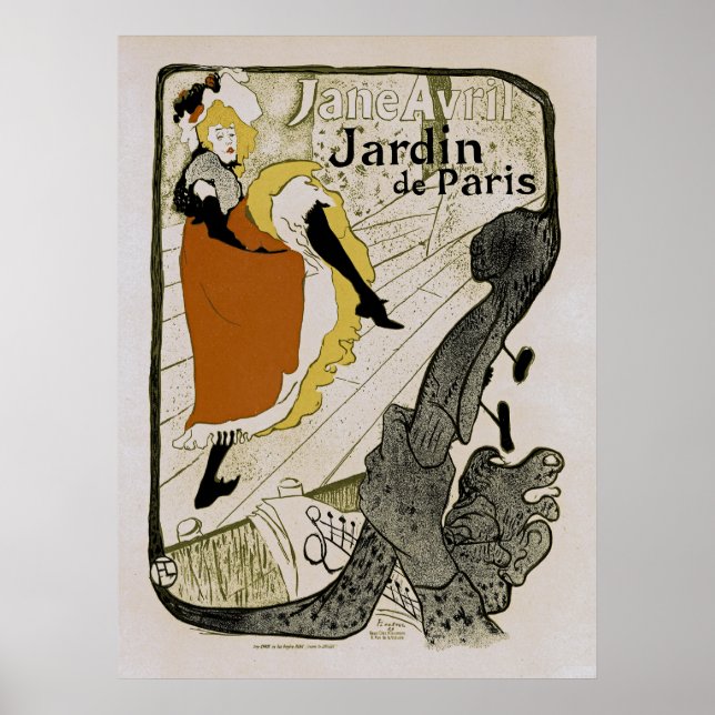 Póster Jardin de Paris (Frente)
