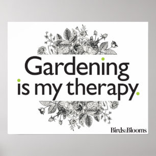 Poster Jardinar é minha terapia
