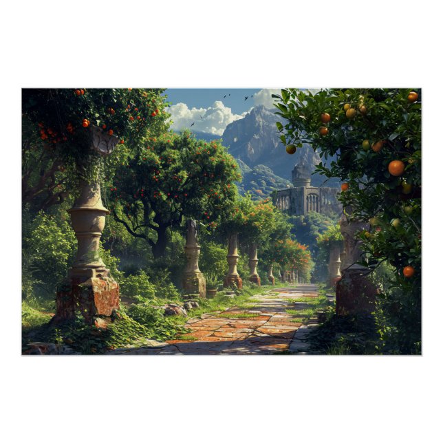Póster Jardins #2 (Frente)