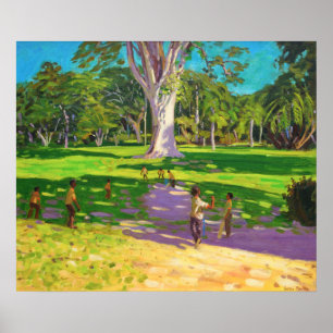 Póster Jardins botânicos Dominica do fósforo do grilo