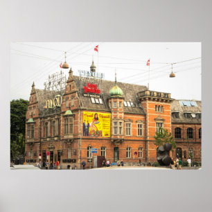 Poster Jardins Copenhaga Dinamarca de Tivoli
