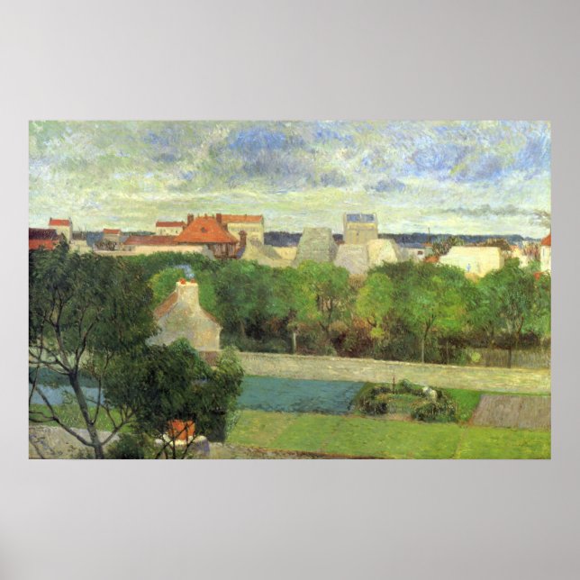 Póster Jardins de Mercado de Vaugirard - 1879 (Frente)