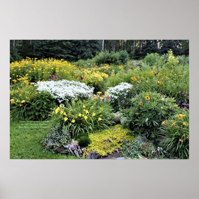 Poster Jardins de Verão do Centro, mais próximos (Frente)
