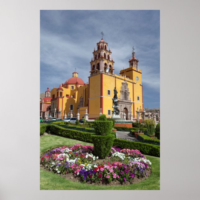 Poster Jardins em frente à Basílica (Frente)