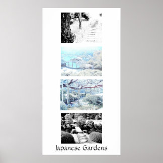 Poster Jardins Japoneses