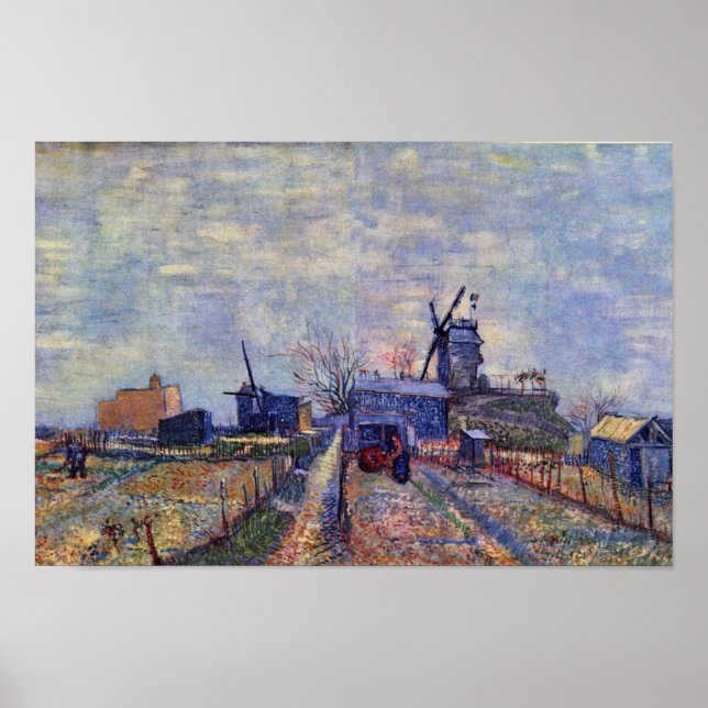 Poster Jardins Vegetais E Moulin De Blood Fin (Frente)
