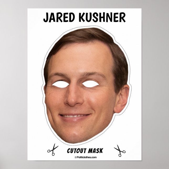 Poster JARED KUSHNER Halloween Mask (Frente)