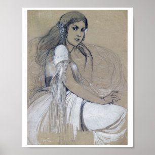 Poster Jaroslava Muchova, Alphonse Mucha