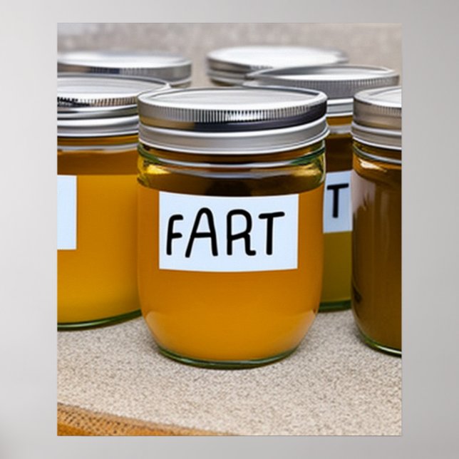 Poster Jars of Homemade Farts (Frente)
