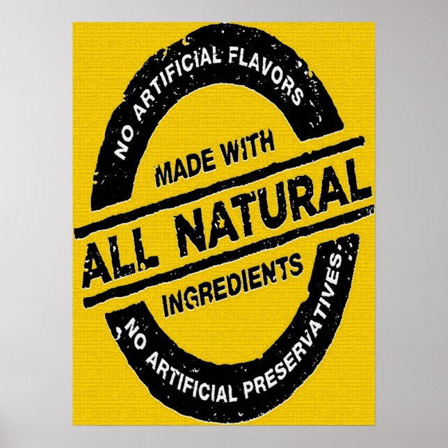 Poster Jasen Sousa All Natural (Frente)