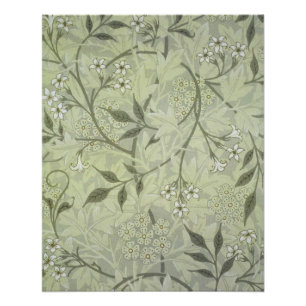 Póster Jasmim Botânico Vintage Antigo William Morris