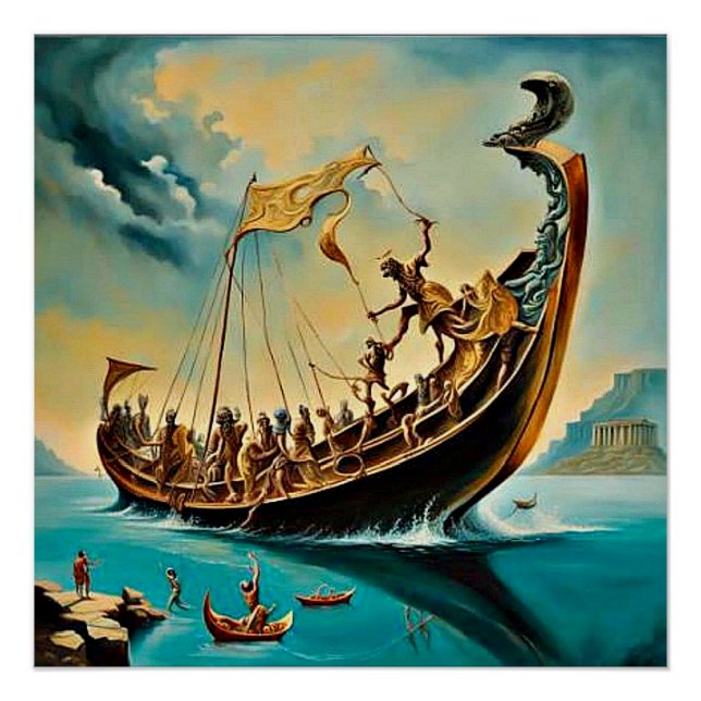 Póster Jason e os Argonautas corruptos (Frente)