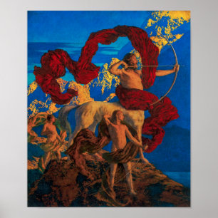 Poster Jason e seu professor   Maxfield Parrish  