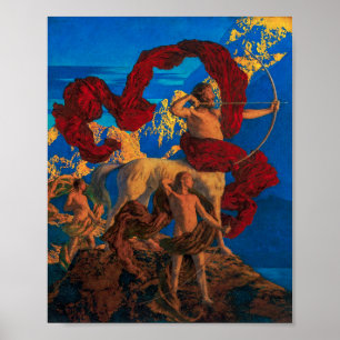 Poster Jason e seu Professor Maxfield Parrish