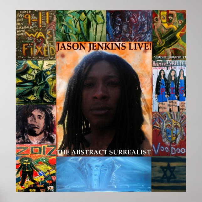 PÓSTER JASON JENKINS AO VIVO! (Frente)