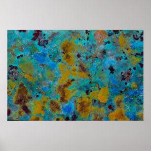 Póster Jasper Azul Chrysocolla