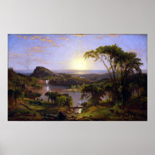 Poster Jasper Francis Cropsey Summer, Lago Ontário