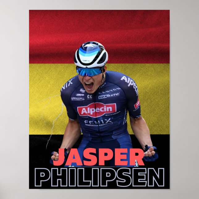 Poster jasper philipsen 2023, palco 7 da frança (Frente)