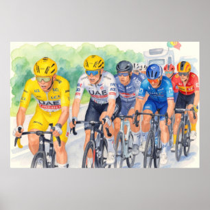 Poster Jasper Philipsen Vencedor da Etapa 13 Tour de Fran