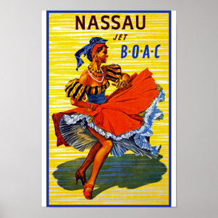 Póster Jato de Nassau