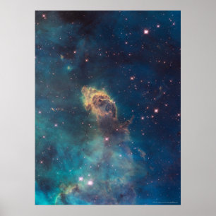 Póster Jato em Carina WFC3 UVIS 18x24 (18x24)