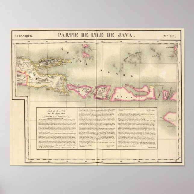 Póster Java Oceânia n.o 27 (Frente)