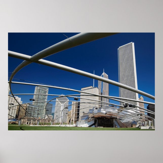 Poster Jay Pritzker Pavilion, Millennium Park (Frente)