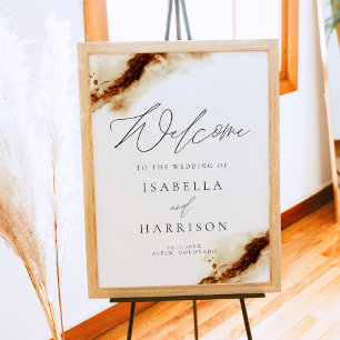 Poster JAYLA Boho Terracotta Rust Wedds
