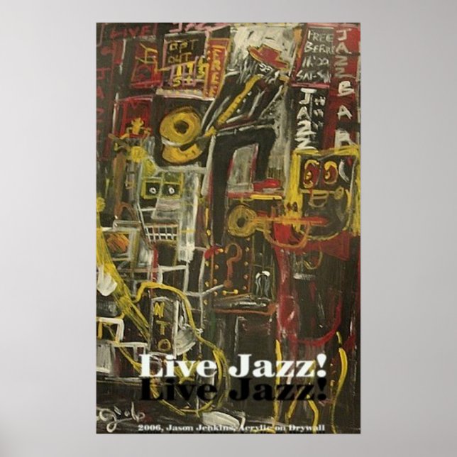 POSTER JAZZ AO VIVO (Frente)