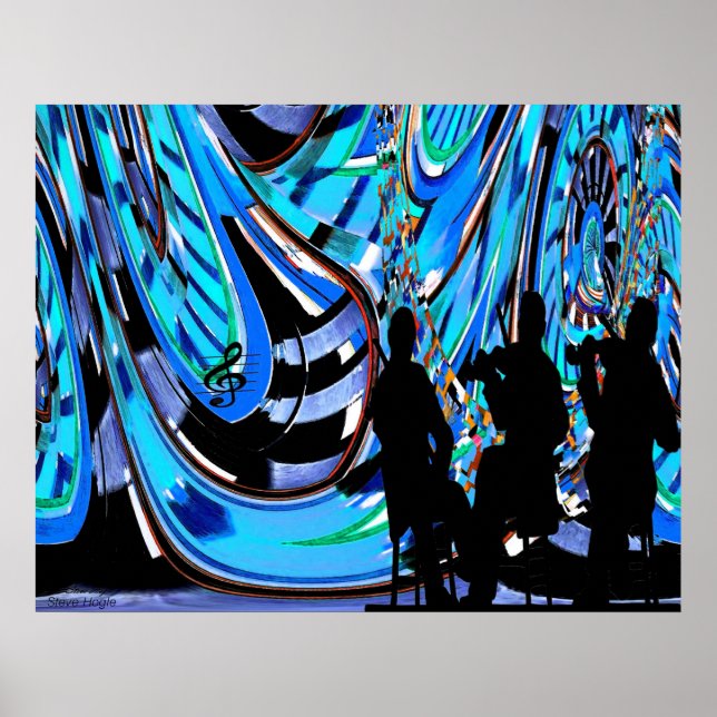 Poster Jazz Blues (Frente)