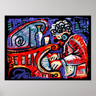 Póster Jazz* *Colorful