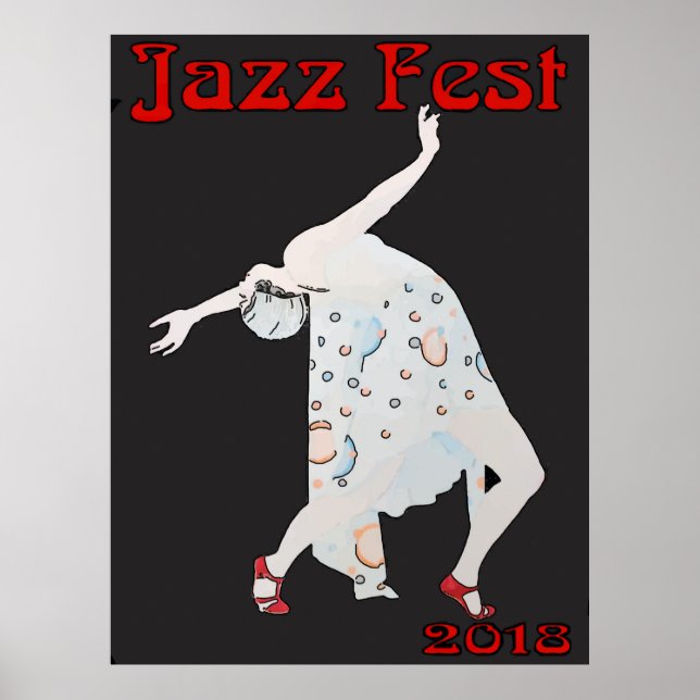 Póster Jazz Dancer 2018 (Frente)